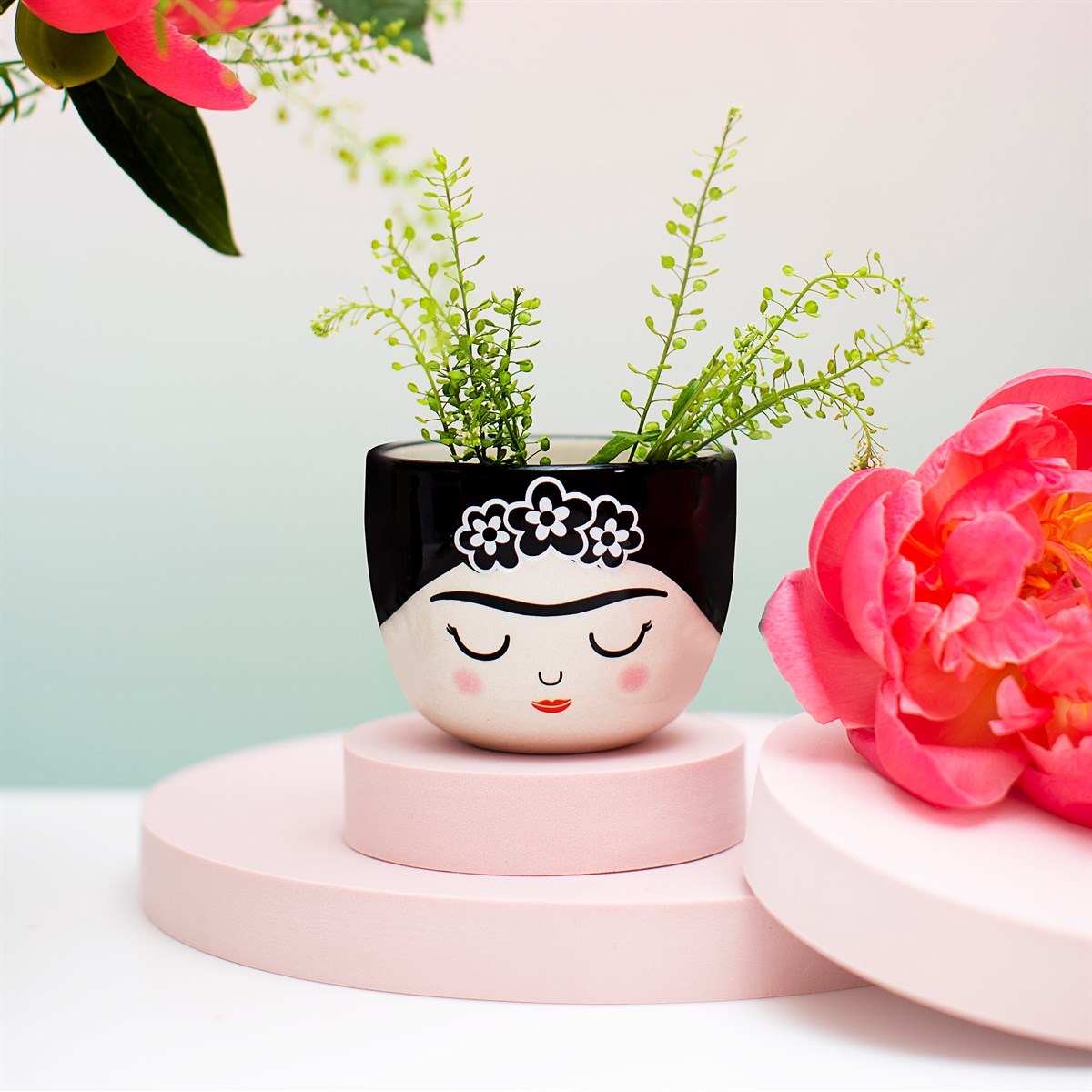 Mini Frida Monochrome Planter