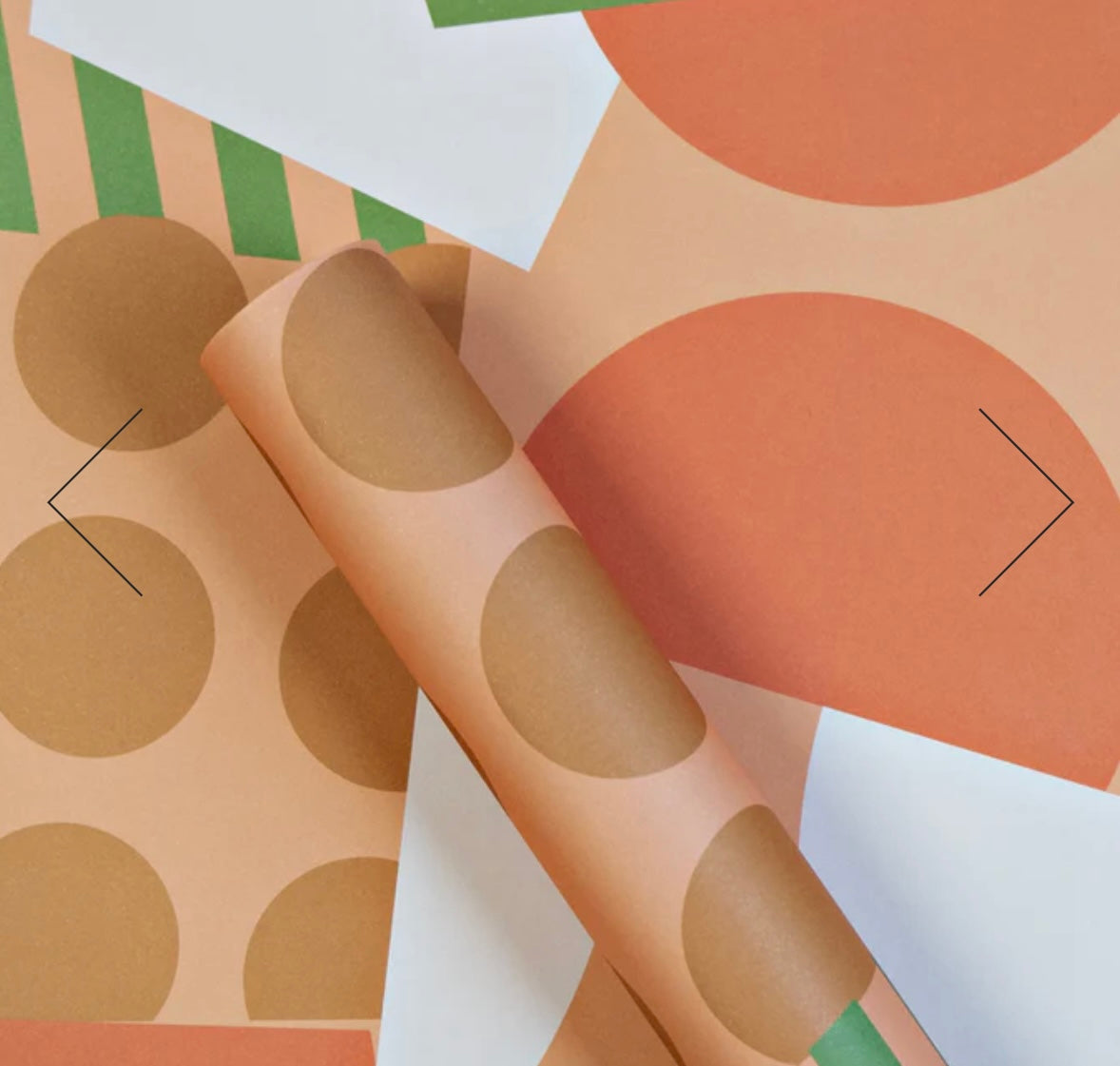 Spots + Strips Gift Wrap